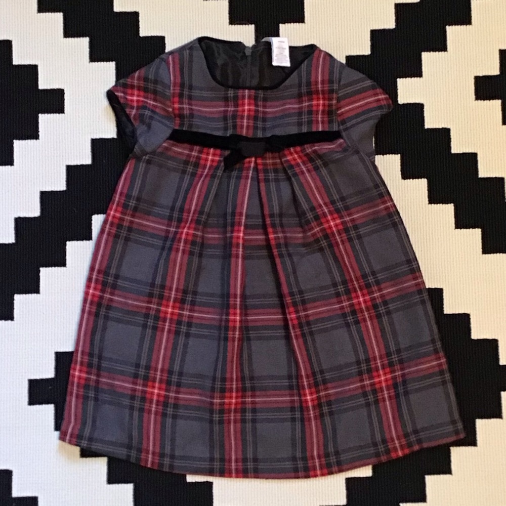 Carter’s Girls Red Plaid Dress
